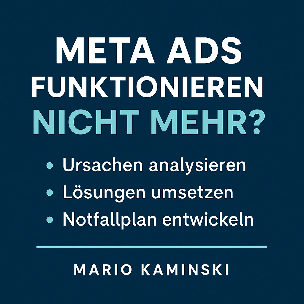 Meta Ads funktionieren nicht mehr Beitragsgrafik